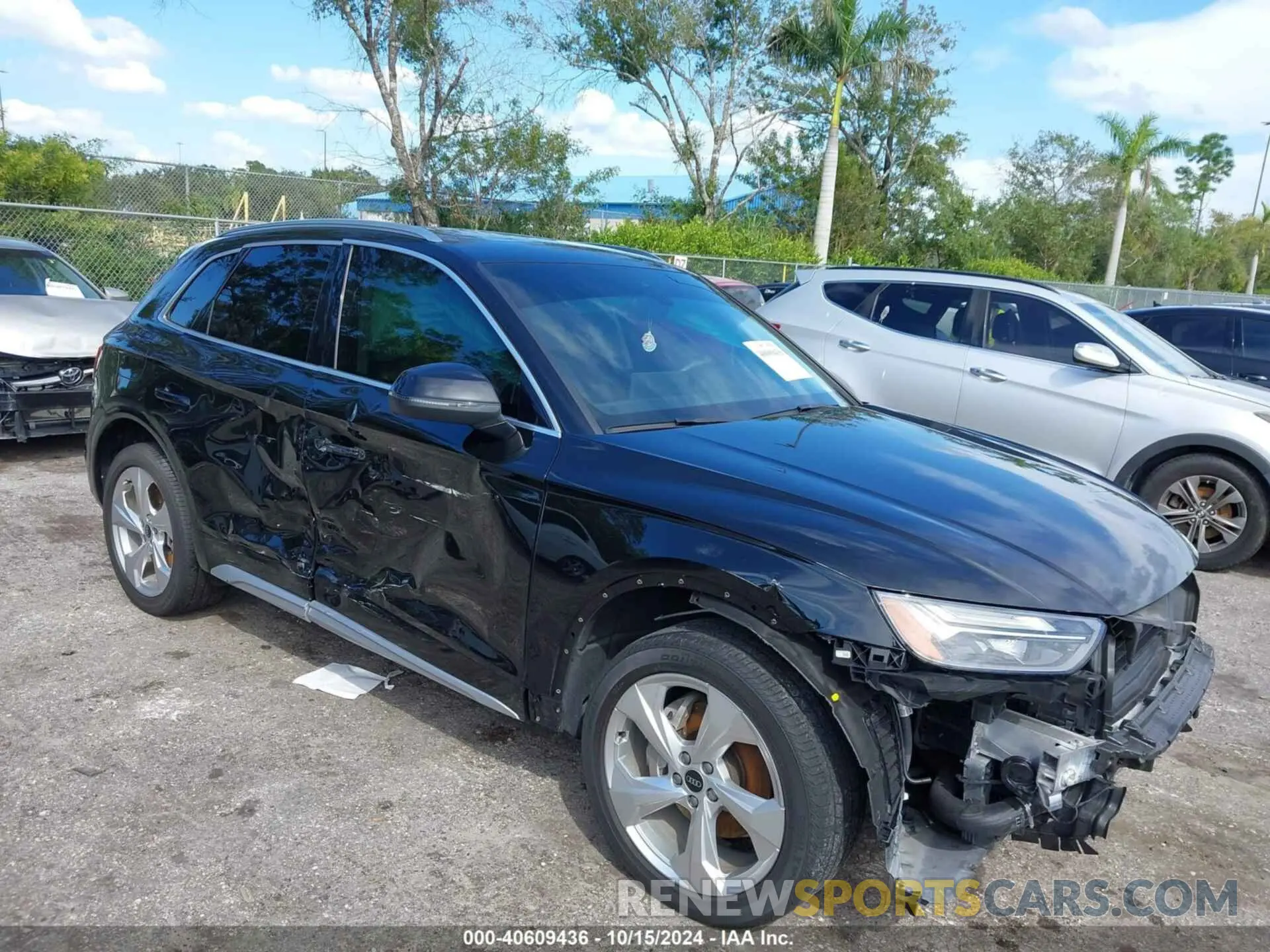 1 Фотография поврежденного автомобиля WA1BAAFY3M2020532 AUDI Q5 2021