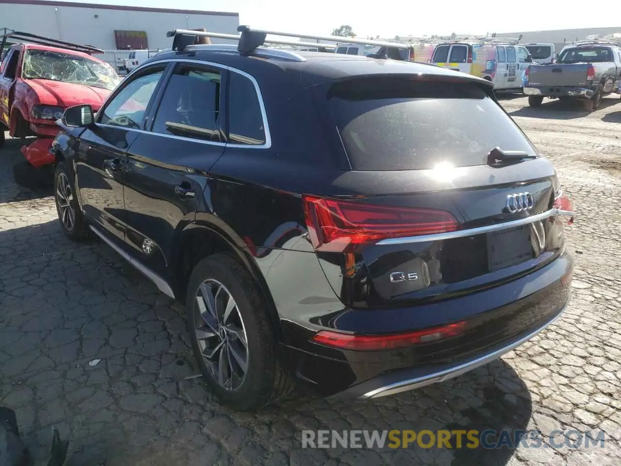 3 Фотография поврежденного автомобиля WA1BAAFY3M2105175 AUDI Q5 2021