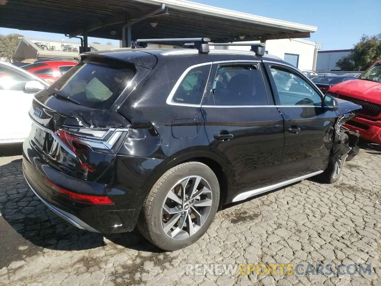 4 Фотография поврежденного автомобиля WA1BAAFY3M2105175 AUDI Q5 2021
