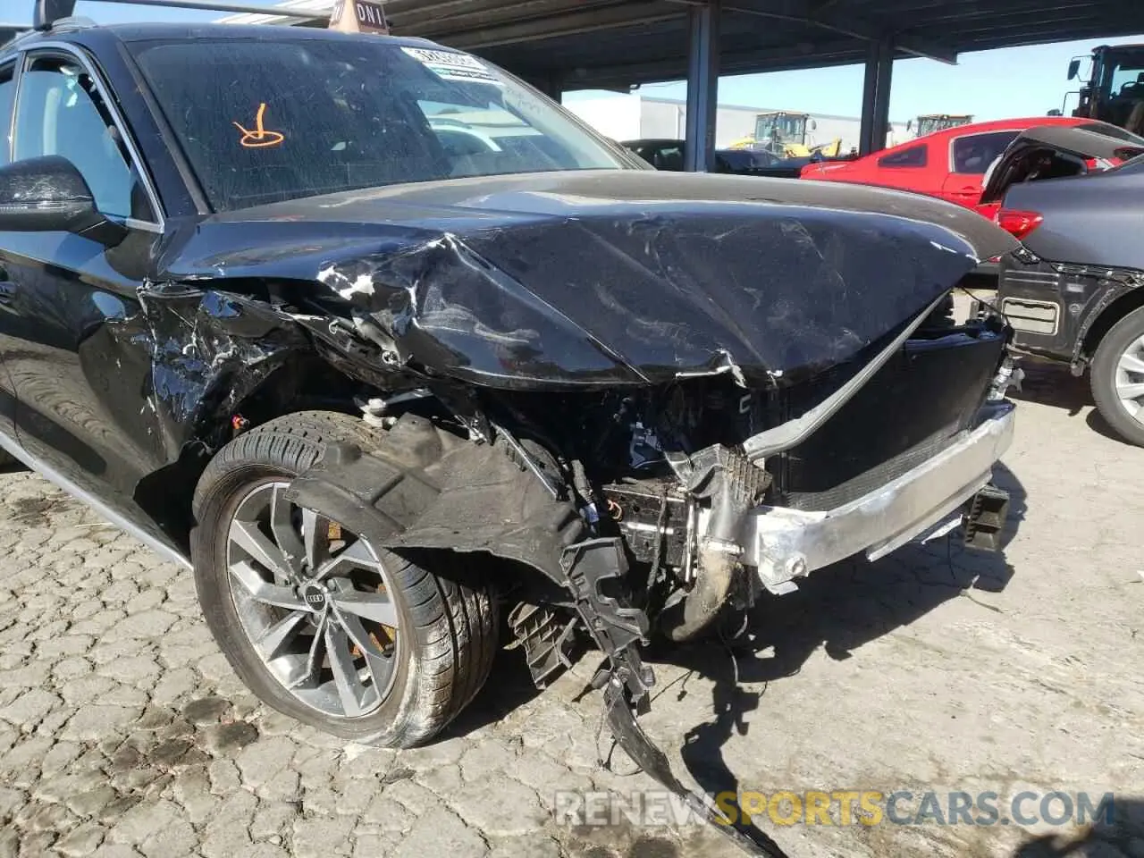 9 Фотография поврежденного автомобиля WA1BAAFY3M2105175 AUDI Q5 2021