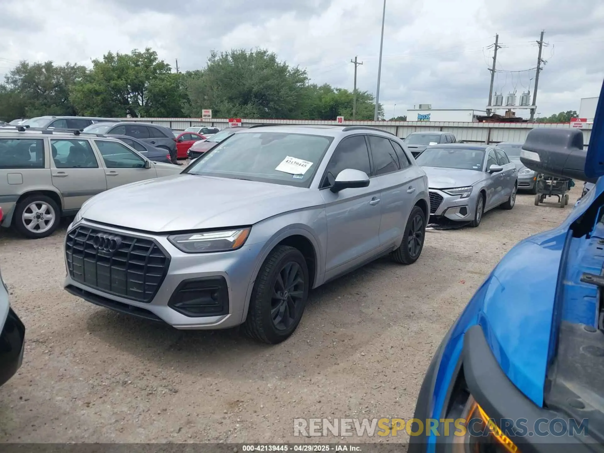 2 Фотография поврежденного автомобиля WA1BAAFY4M2065706 AUDI Q5 2021