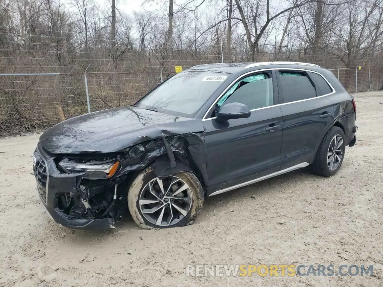 1 Фотография поврежденного автомобиля WA1BAAFY4M2086751 AUDI Q5 2021