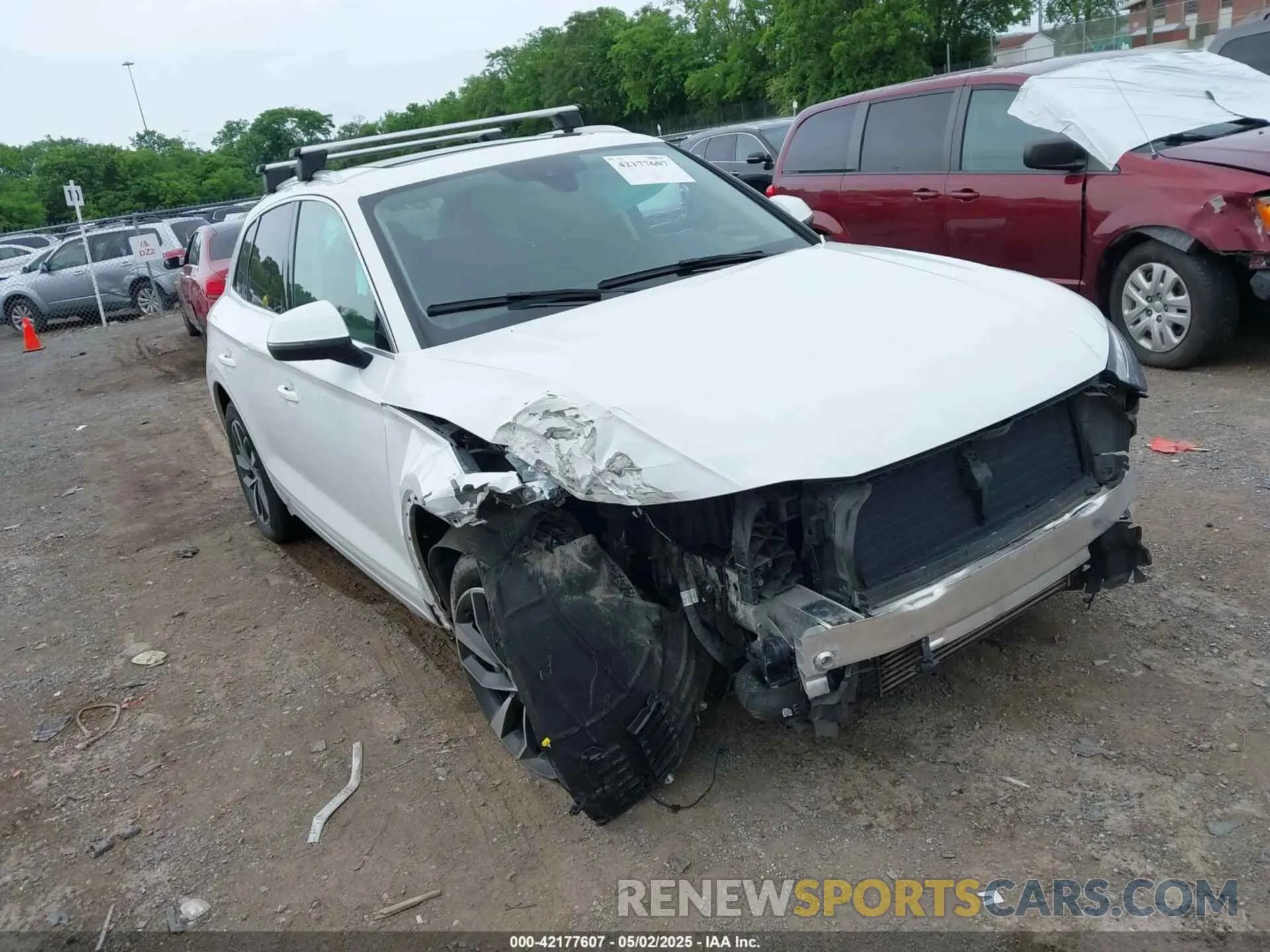 1 Фотография поврежденного автомобиля WA1BAAFY4M2119148 AUDI Q5 2021