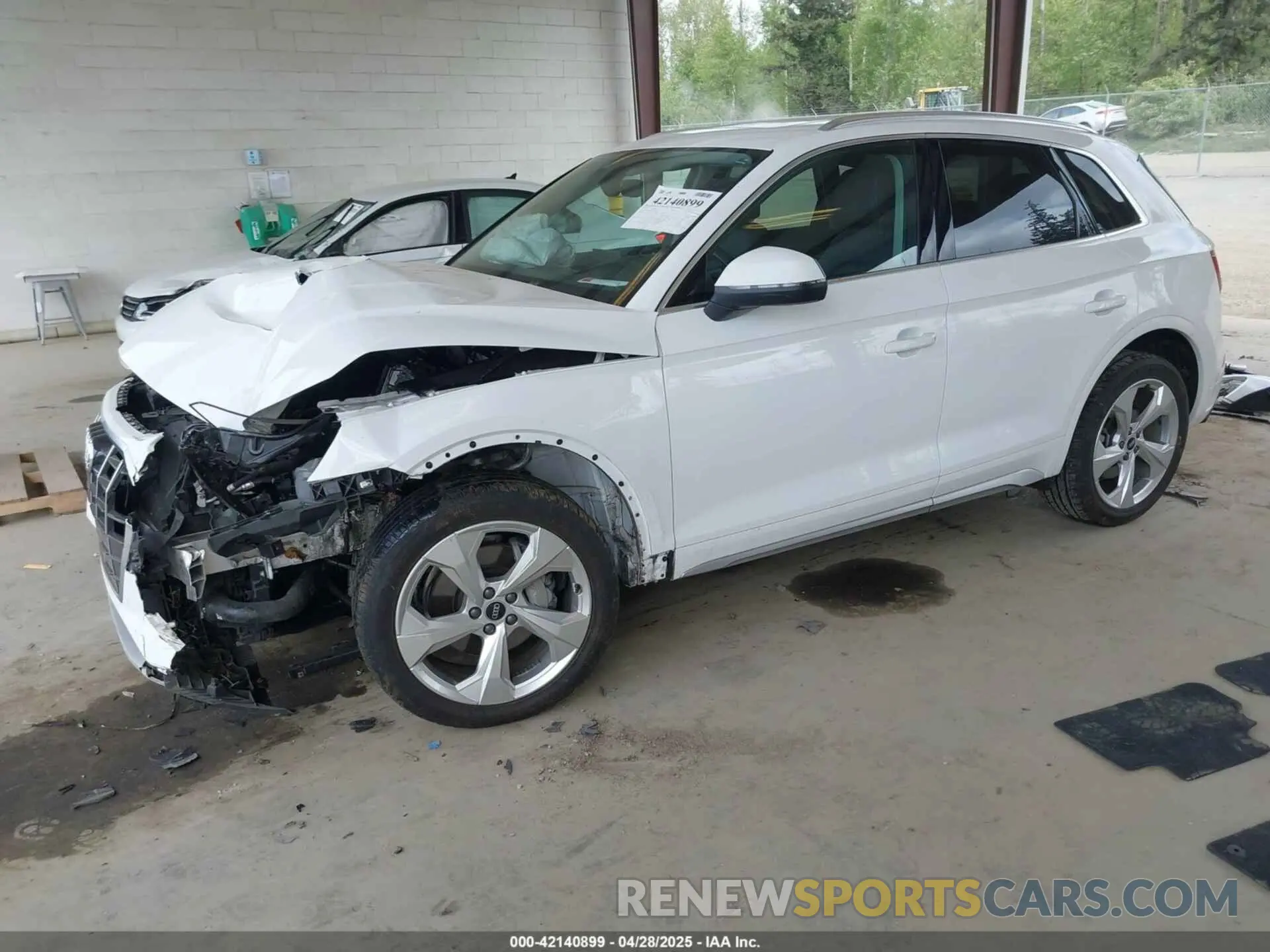 2 Photograph of a damaged car WA1BAAFY5M2004171 AUDI Q5 2021