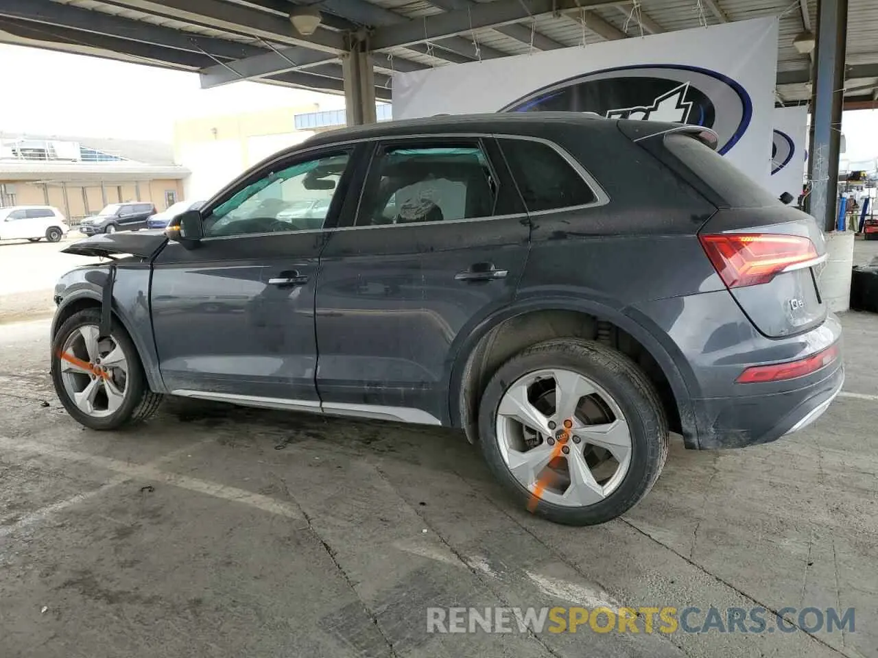 2 Фотография поврежденного автомобиля WA1BAAFY5M2006907 AUDI Q5 2021