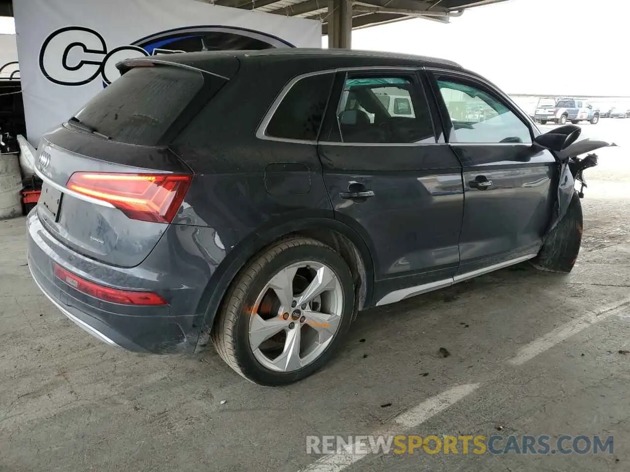 3 Фотография поврежденного автомобиля WA1BAAFY5M2006907 AUDI Q5 2021