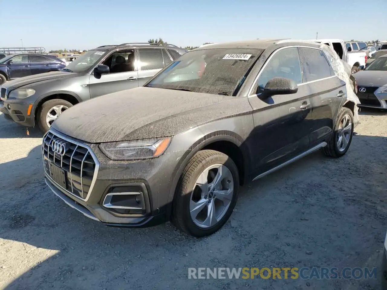 1 Фотография поврежденного автомобиля WA1BAAFY5M2020211 AUDI Q5 2021