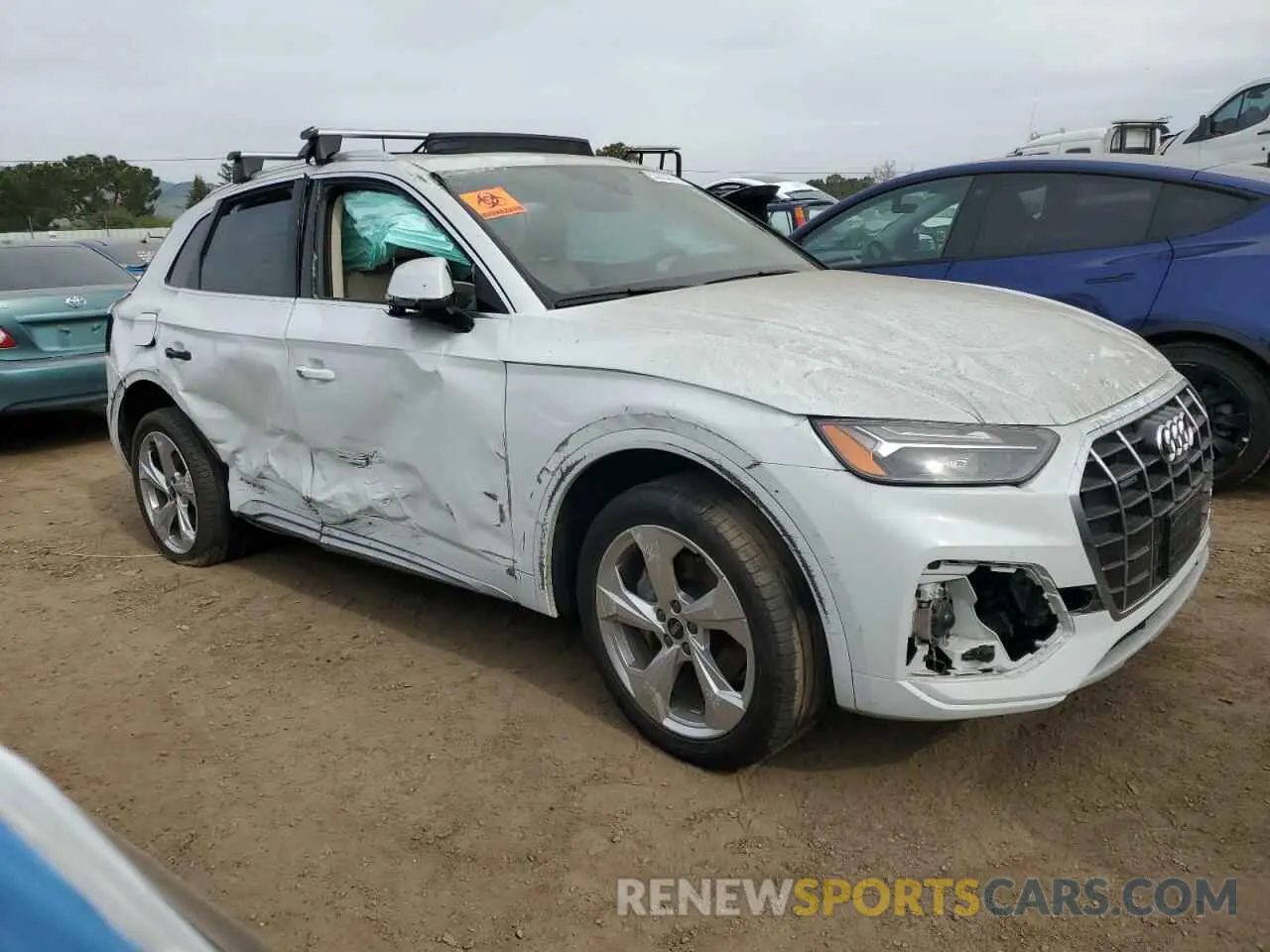 4 Фотография поврежденного автомобиля WA1BAAFY6M2025420 AUDI Q5 2021