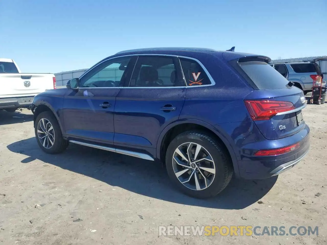 2 Фотография поврежденного автомобиля WA1BAAFY7M2059902 AUDI Q5 2021