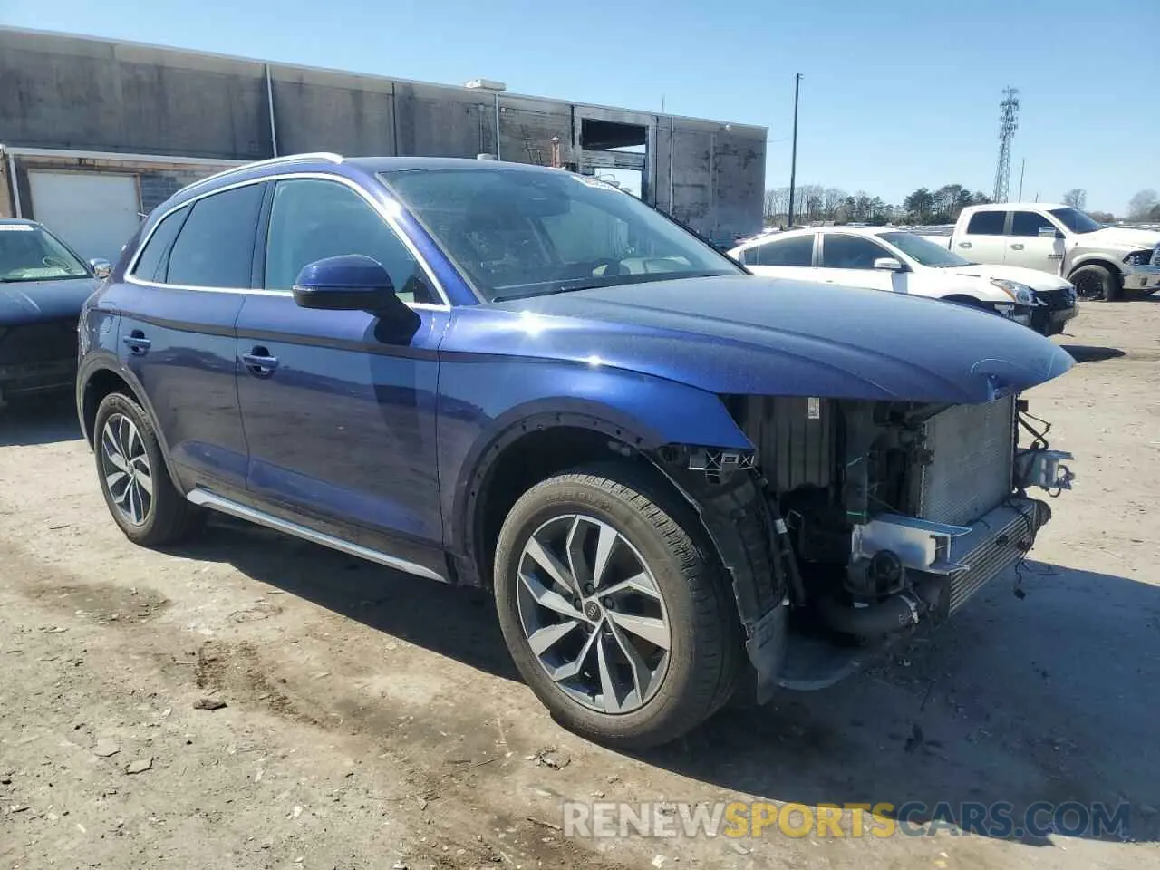 4 Фотография поврежденного автомобиля WA1BAAFY7M2059902 AUDI Q5 2021