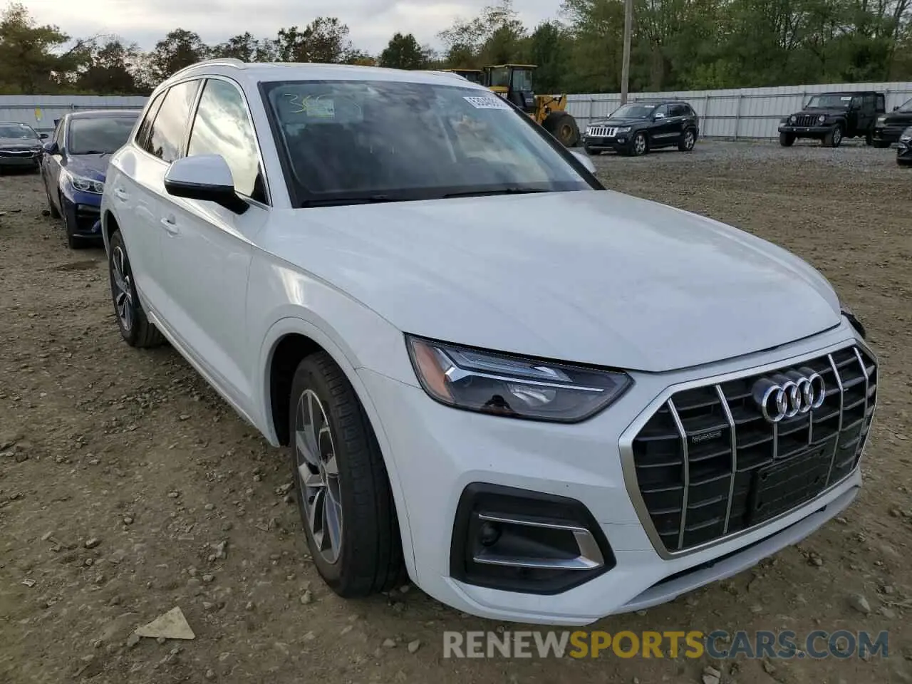 1 Photograph of a damaged car WA1BAAFY8M2032787 AUDI Q5 2021