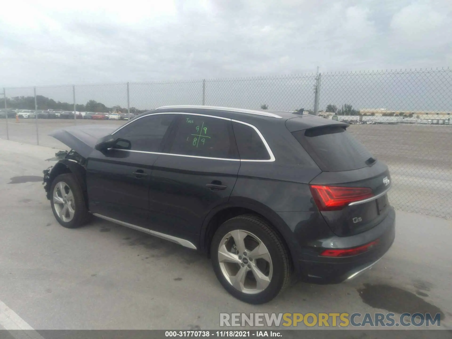 3 Photograph of a damaged car WA1BAAFY8M2066034 AUDI Q5 2021