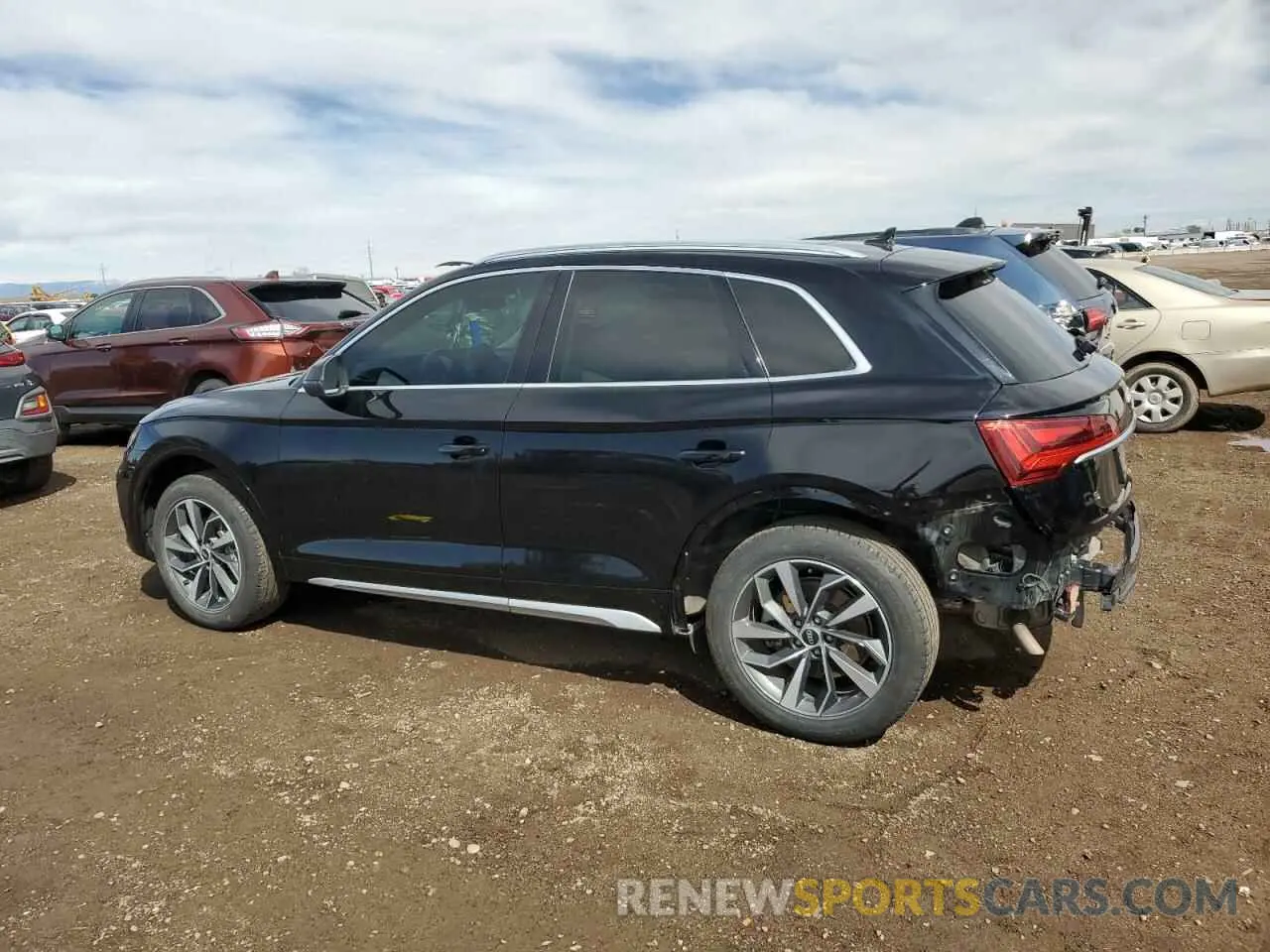 2 Фотография поврежденного автомобиля WA1BAAFY8M2105236 AUDI Q5 2021
