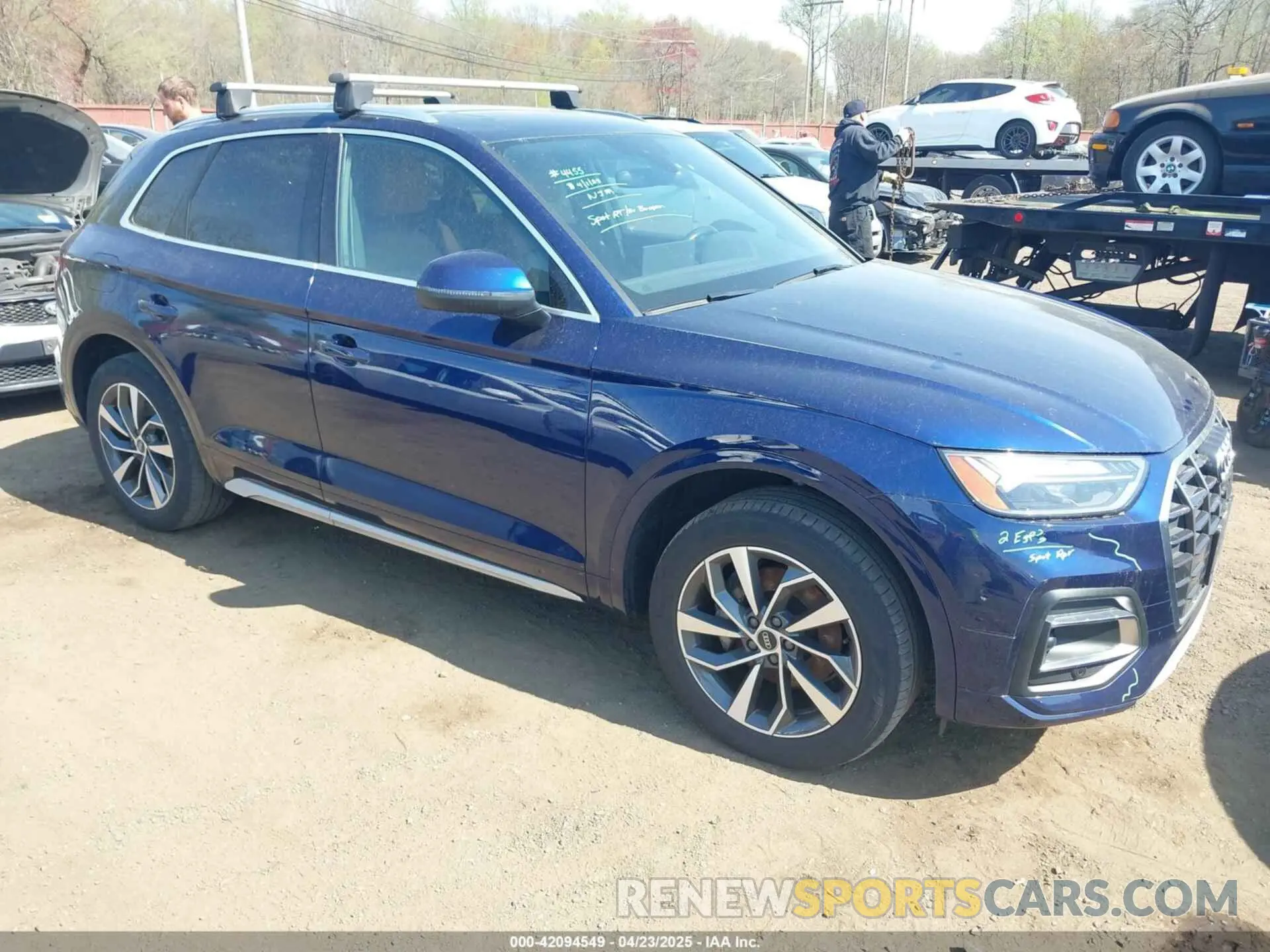 1 Photograph of a damaged car WA1BAAFY9M2025847 AUDI Q5 2021