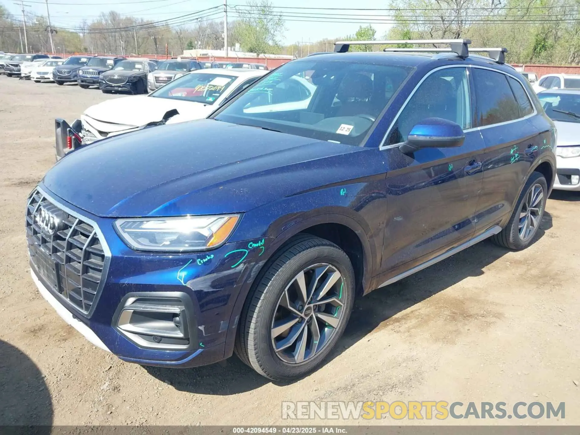 2 Photograph of a damaged car WA1BAAFY9M2025847 AUDI Q5 2021