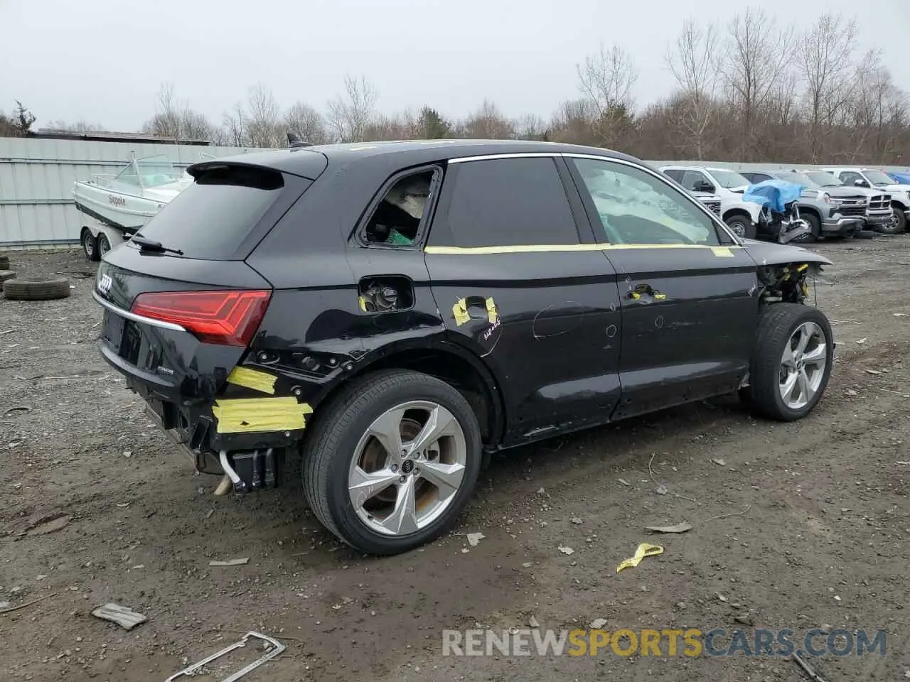 3 Photograph of a damaged car WA1BAAFY9M2035407 AUDI Q5 2021
