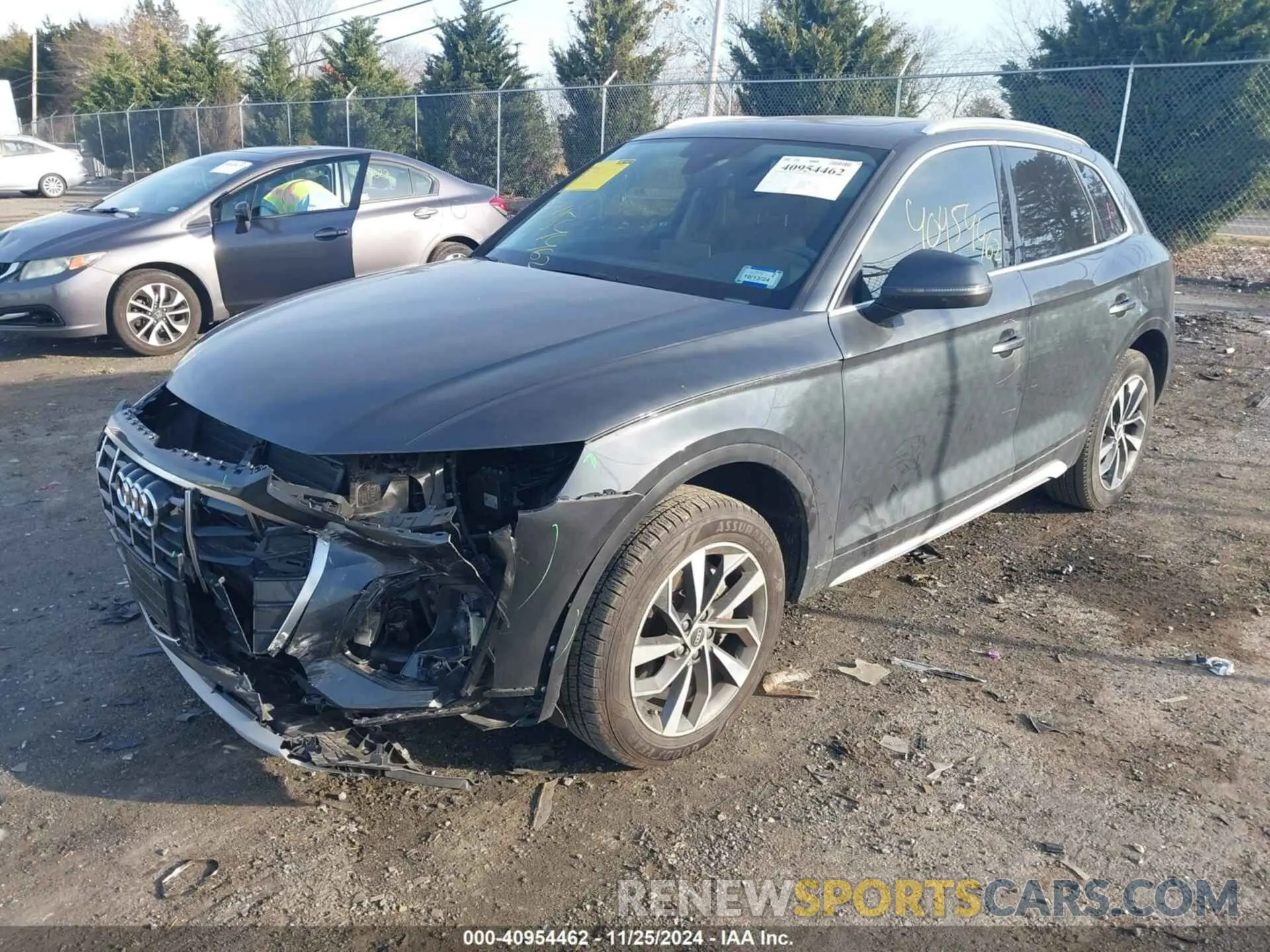2 Photograph of a damaged car WA1BAAFY9M2136916 AUDI Q5 2021