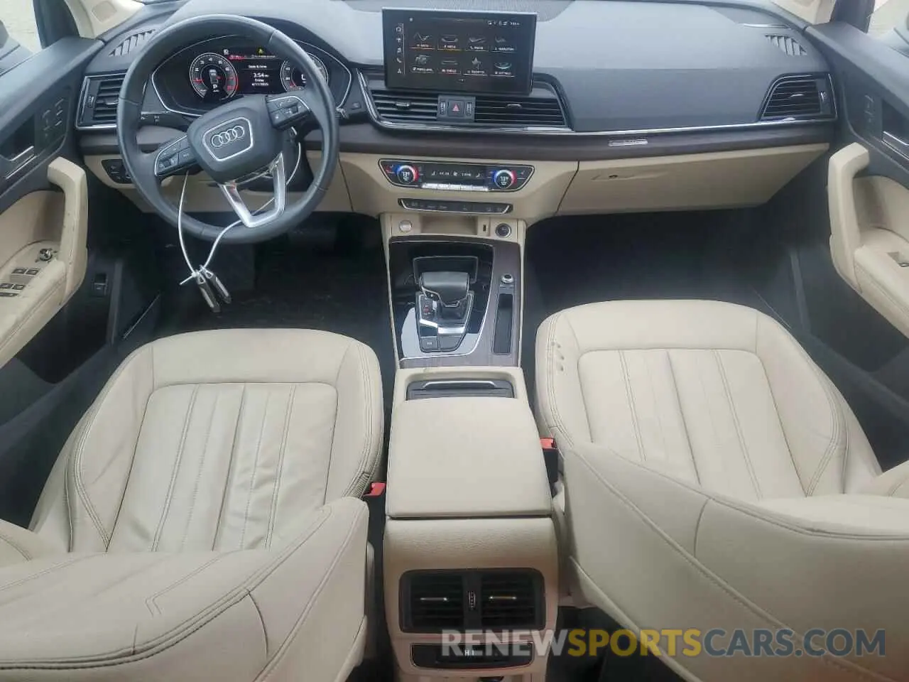 8 Фотография поврежденного автомобиля WA1BAAFYXM2112009 AUDI Q5 2021