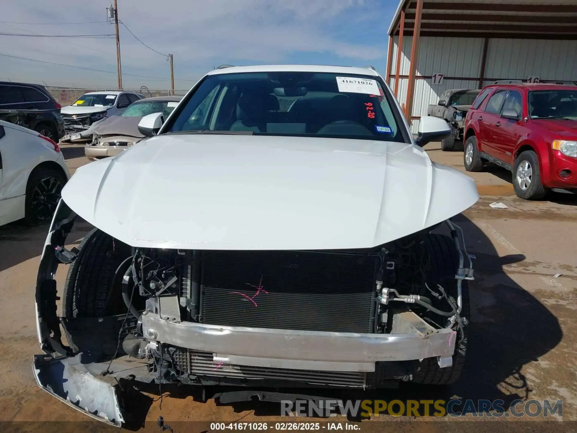 13 Photograph of a damaged car WA1BAAFYXM2125942 AUDI Q5 2021