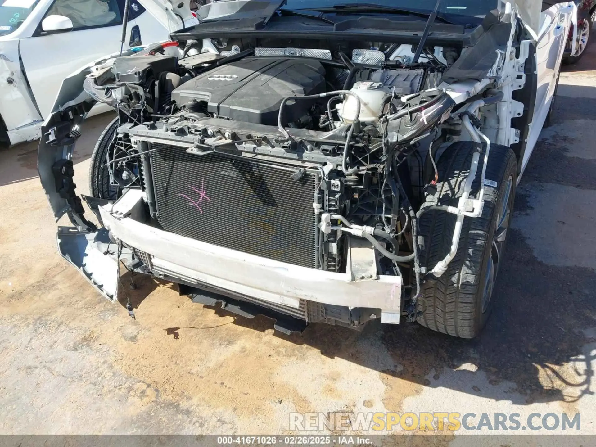 6 Photograph of a damaged car WA1BAAFYXM2125942 AUDI Q5 2021