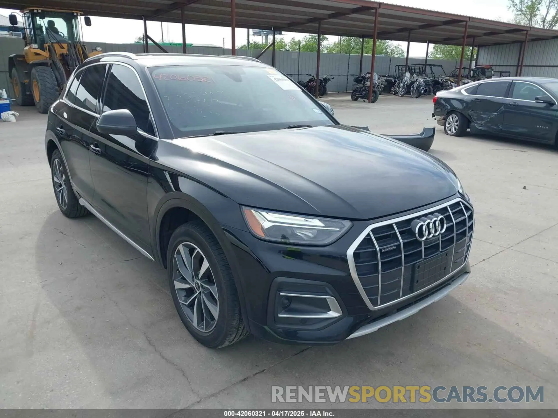 1 Фотография поврежденного автомобиля WA1BAAFYXM2135919 AUDI Q5 2021