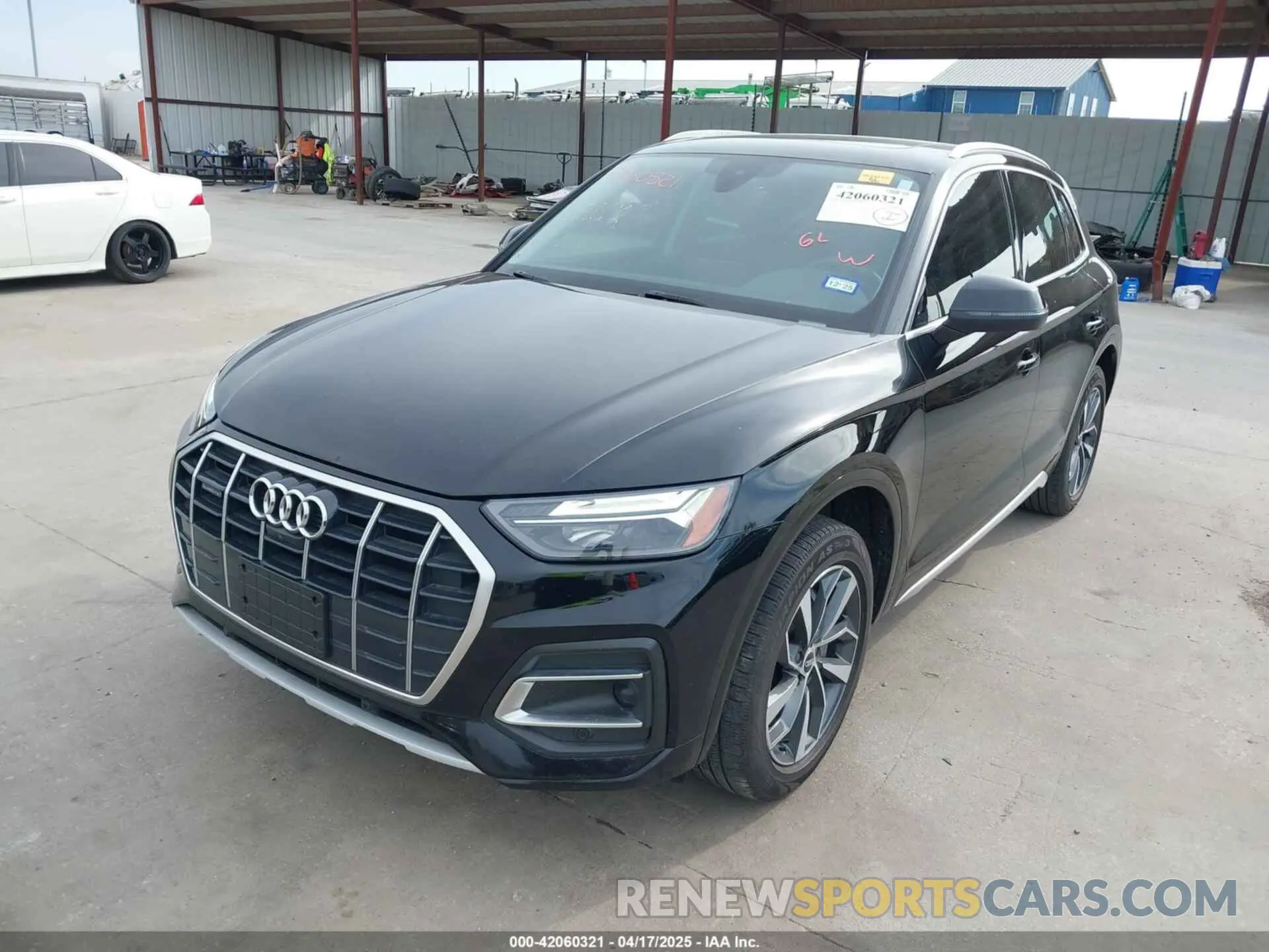 2 Фотография поврежденного автомобиля WA1BAAFYXM2135919 AUDI Q5 2021