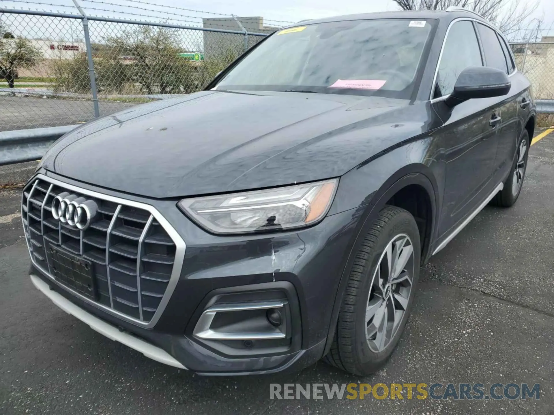 9 Photograph of a damaged car WA1BABFY0M2055518 AUDI Q5 2021