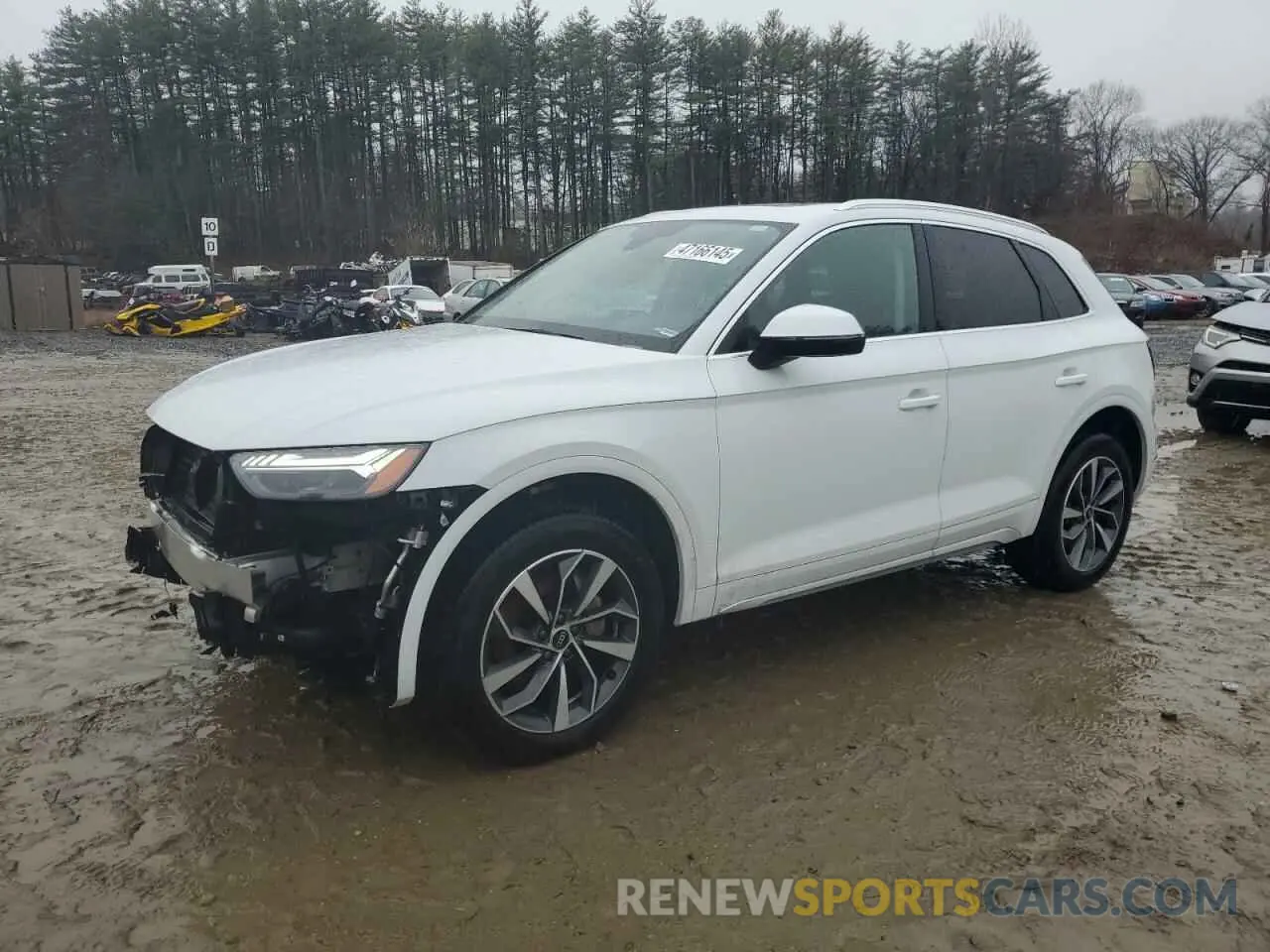 1 Photograph of a damaged car WA1CAAFY3M2019191 AUDI Q5 2021