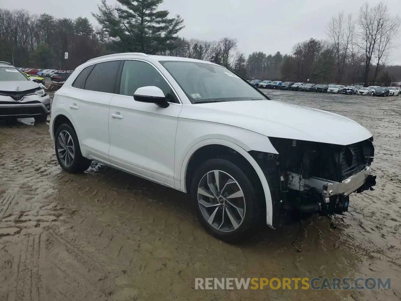 4 Photograph of a damaged car WA1CAAFY3M2019191 AUDI Q5 2021