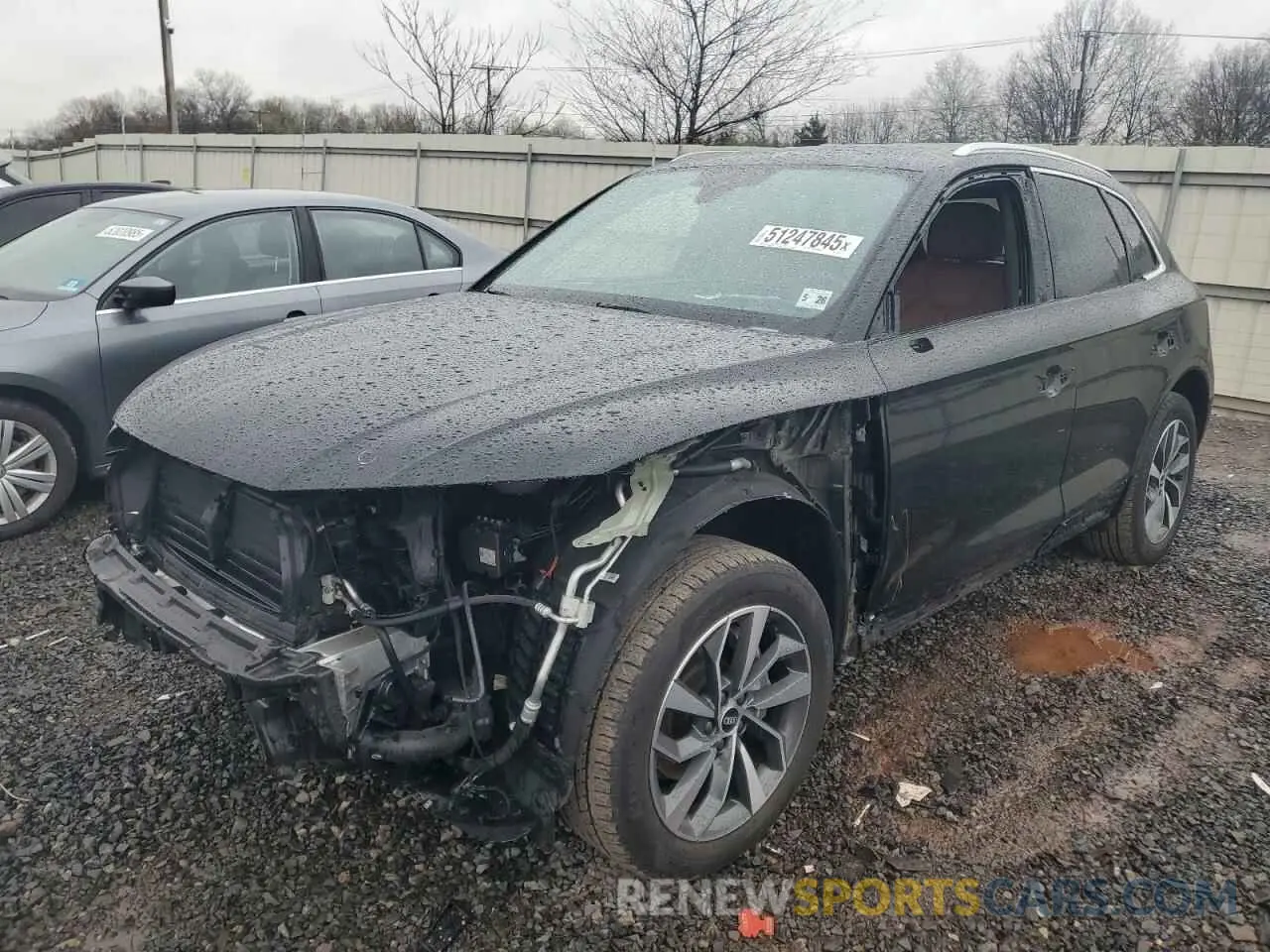 1 Фотография поврежденного автомобиля WA1CAAFY5M2082115 AUDI Q5 2021