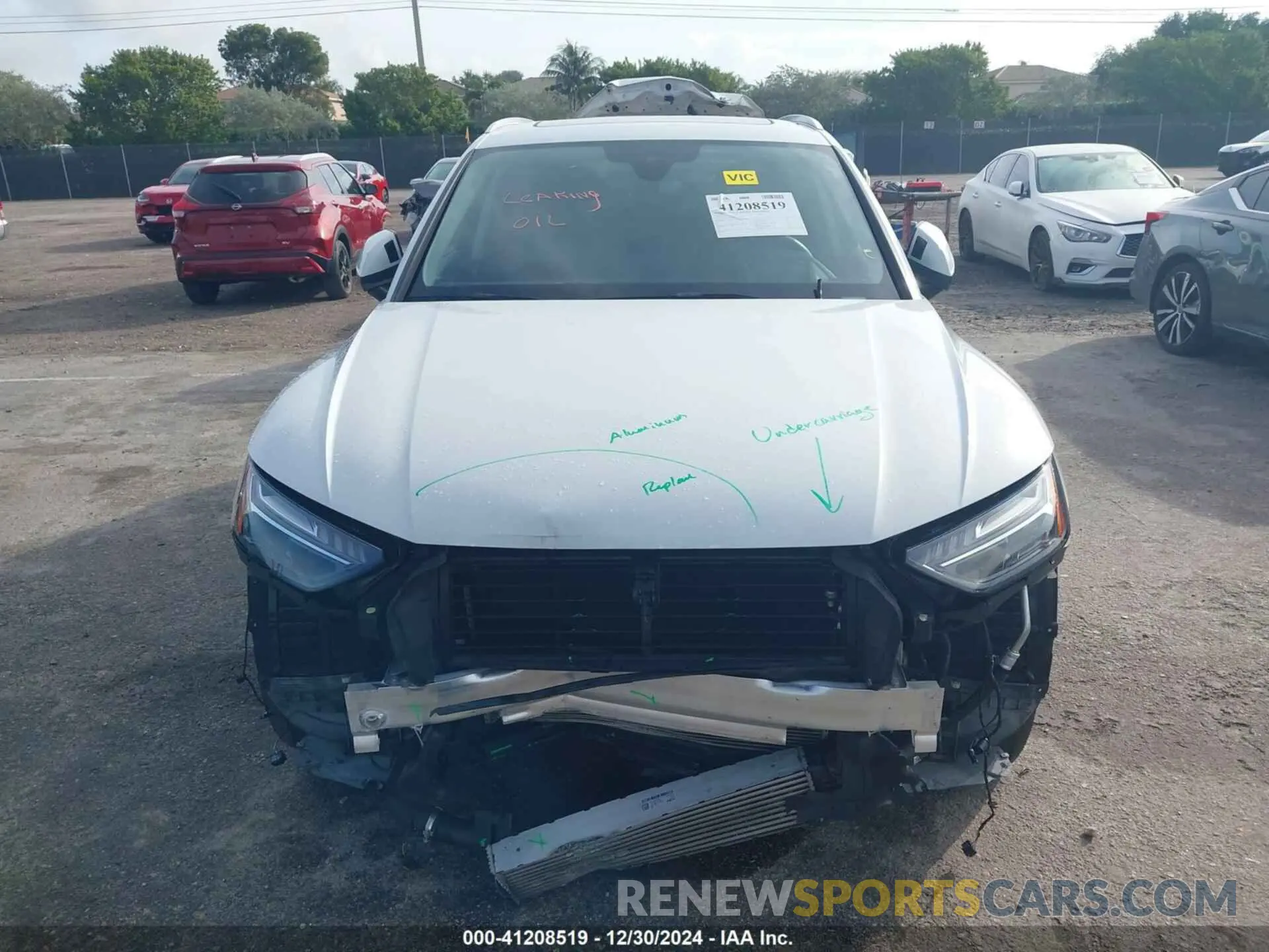 6 Photograph of a damaged car WA1CAAFY7M2055059 AUDI Q5 2021