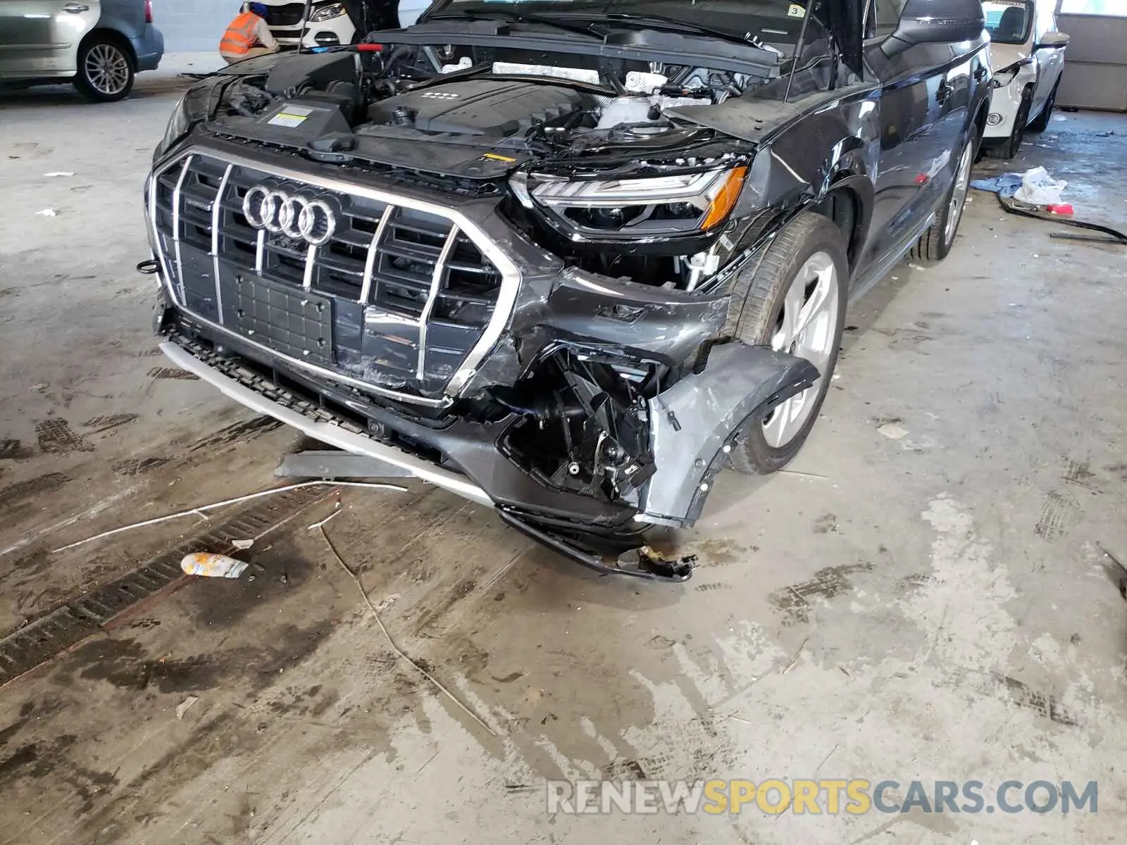 9 Photograph of a damaged car WA1CAAFYXM2058392 AUDI Q5 2021