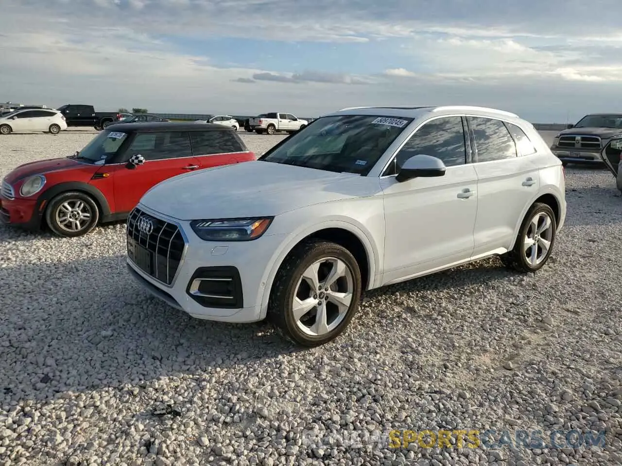 1 Photograph of a damaged car WA1CABFY6M2111594 AUDI Q5 2021