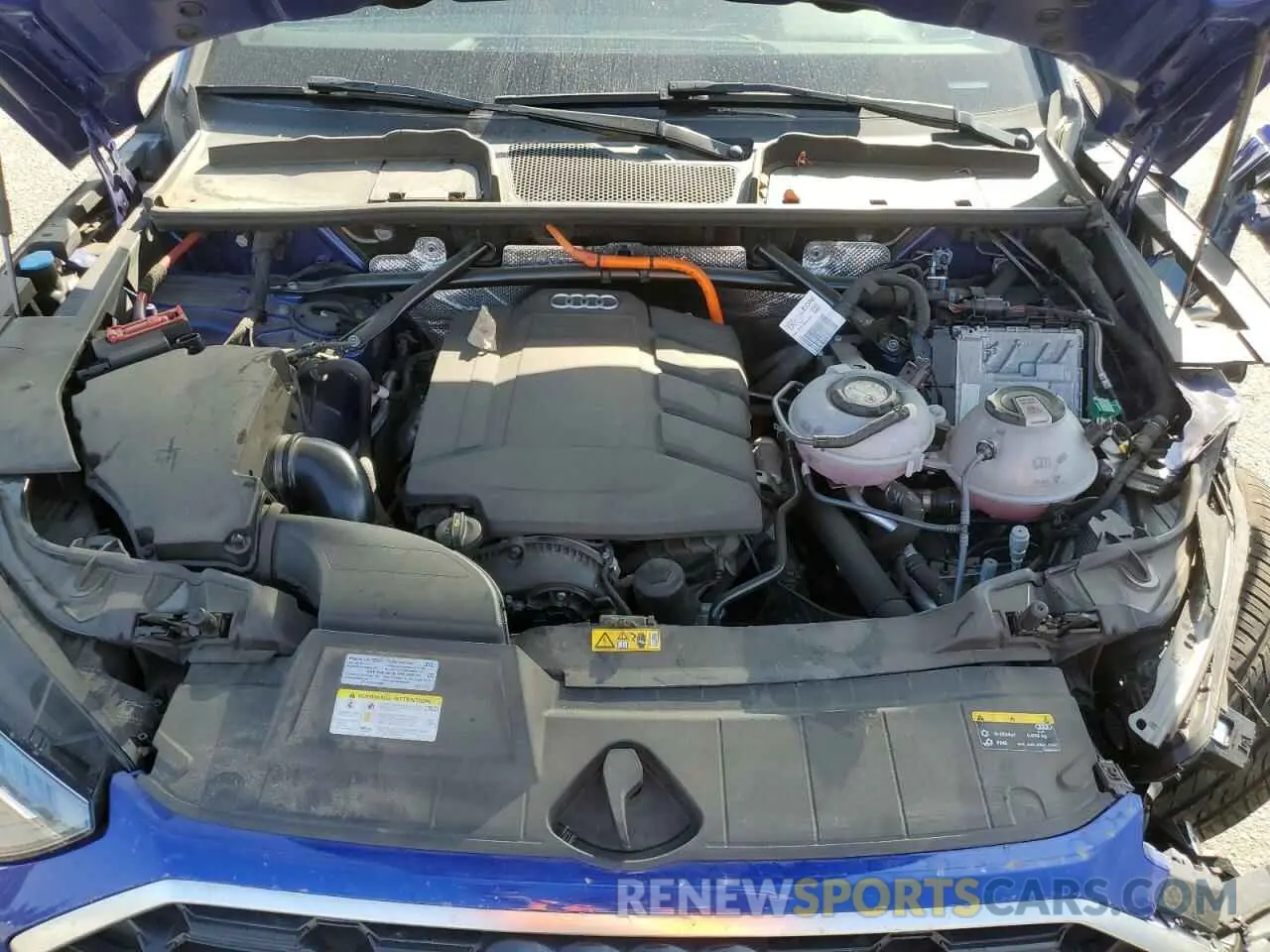 11 Фотография поврежденного автомобиля WA1E2AFY3M2137490 AUDI Q5 2021