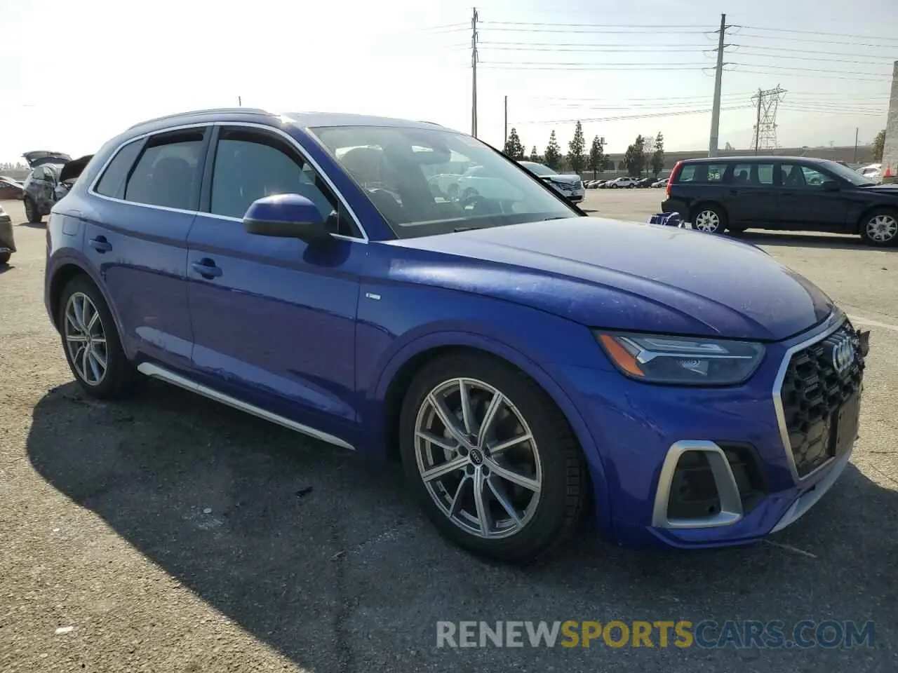 4 Фотография поврежденного автомобиля WA1E2AFY3M2137490 AUDI Q5 2021