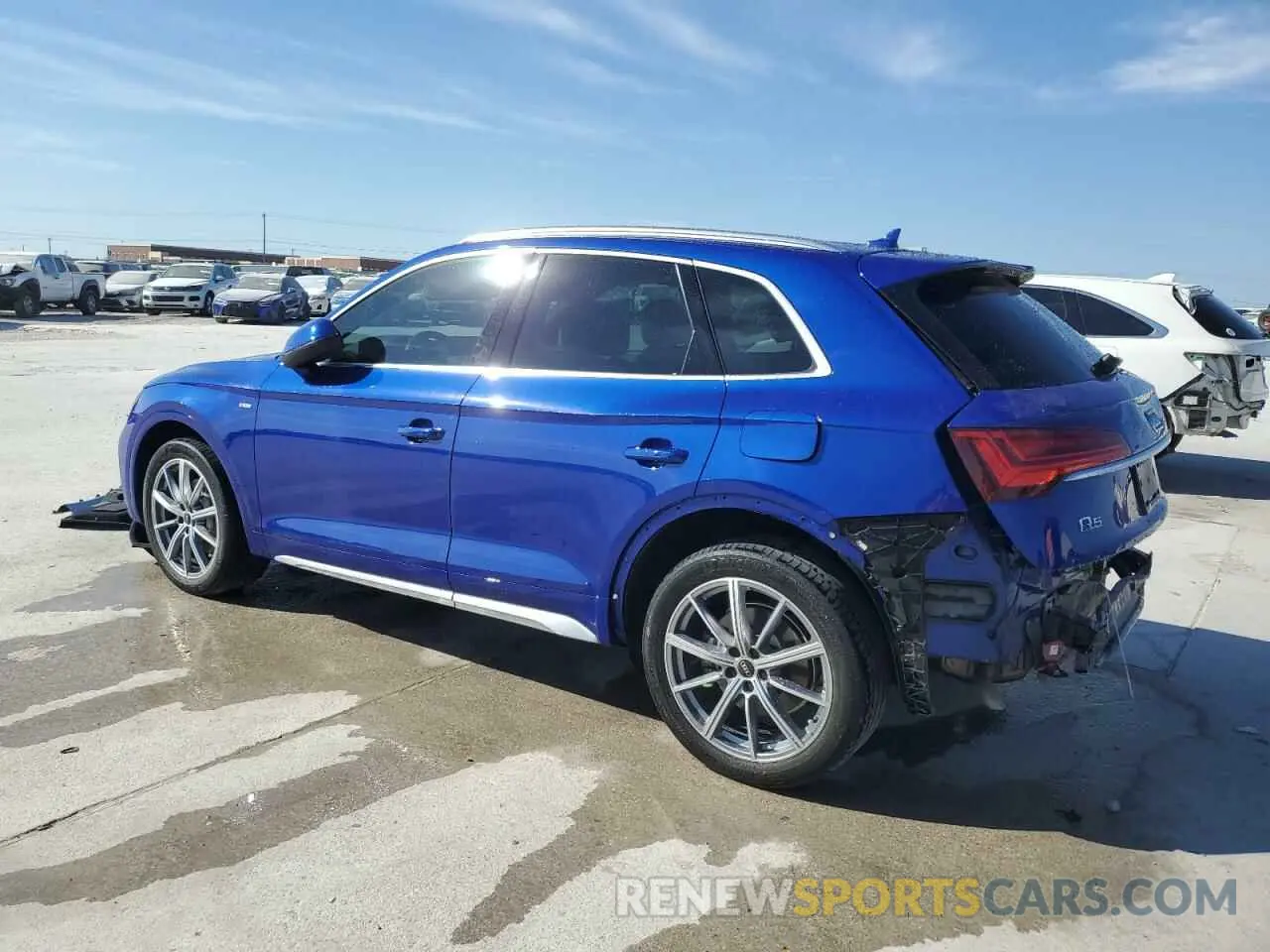 2 Фотография поврежденного автомобиля WA1E2AFY8M2029978 AUDI Q5 2021