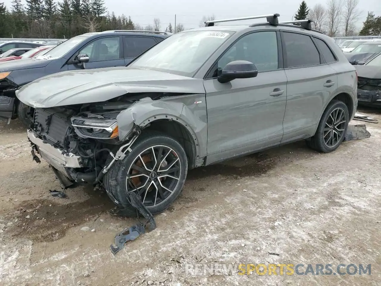 1 Фотография поврежденного автомобиля WA1EAAFY4M2055786 AUDI Q5 2021