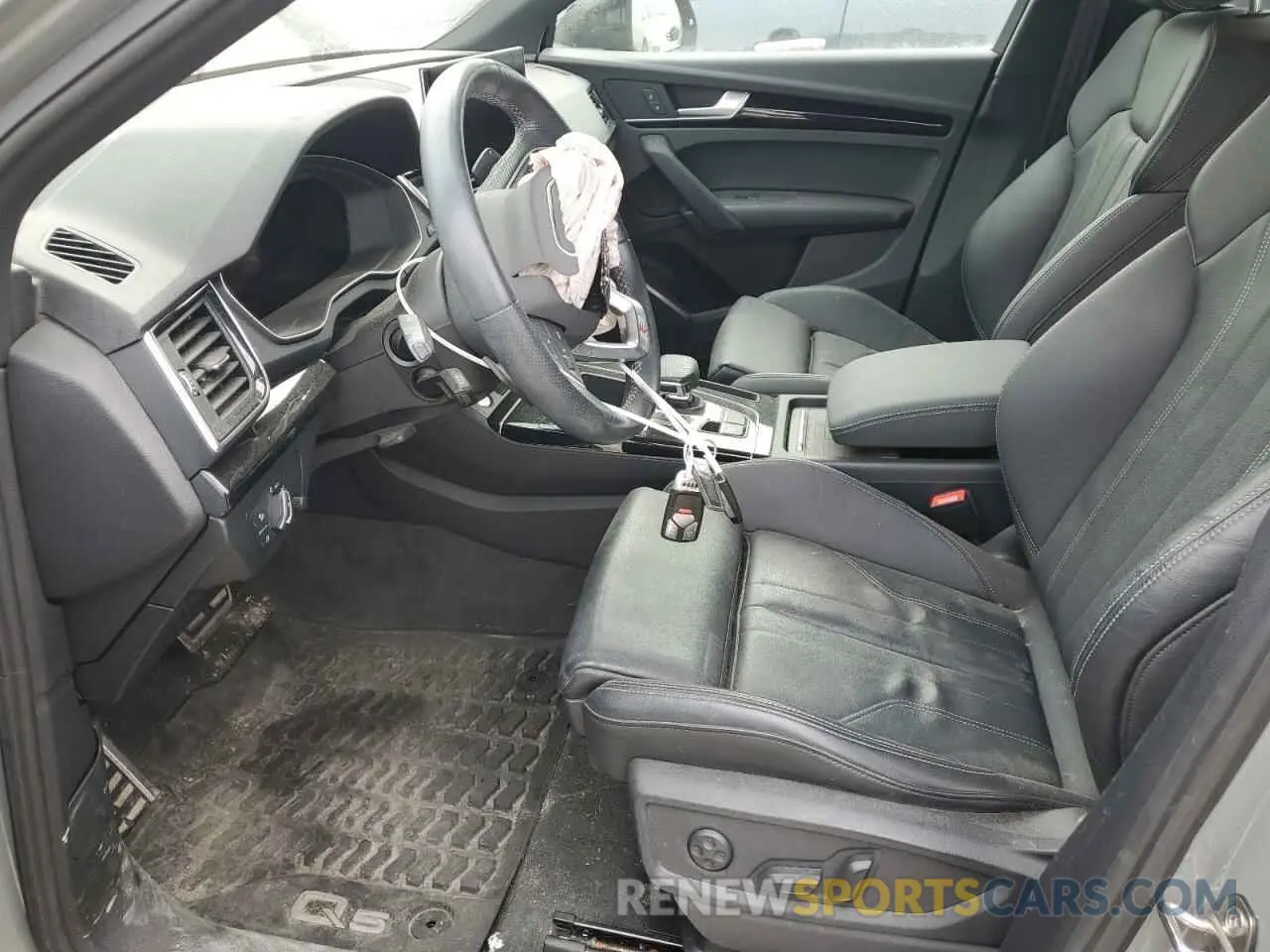 7 Фотография поврежденного автомобиля WA1EAAFY4M2055786 AUDI Q5 2021