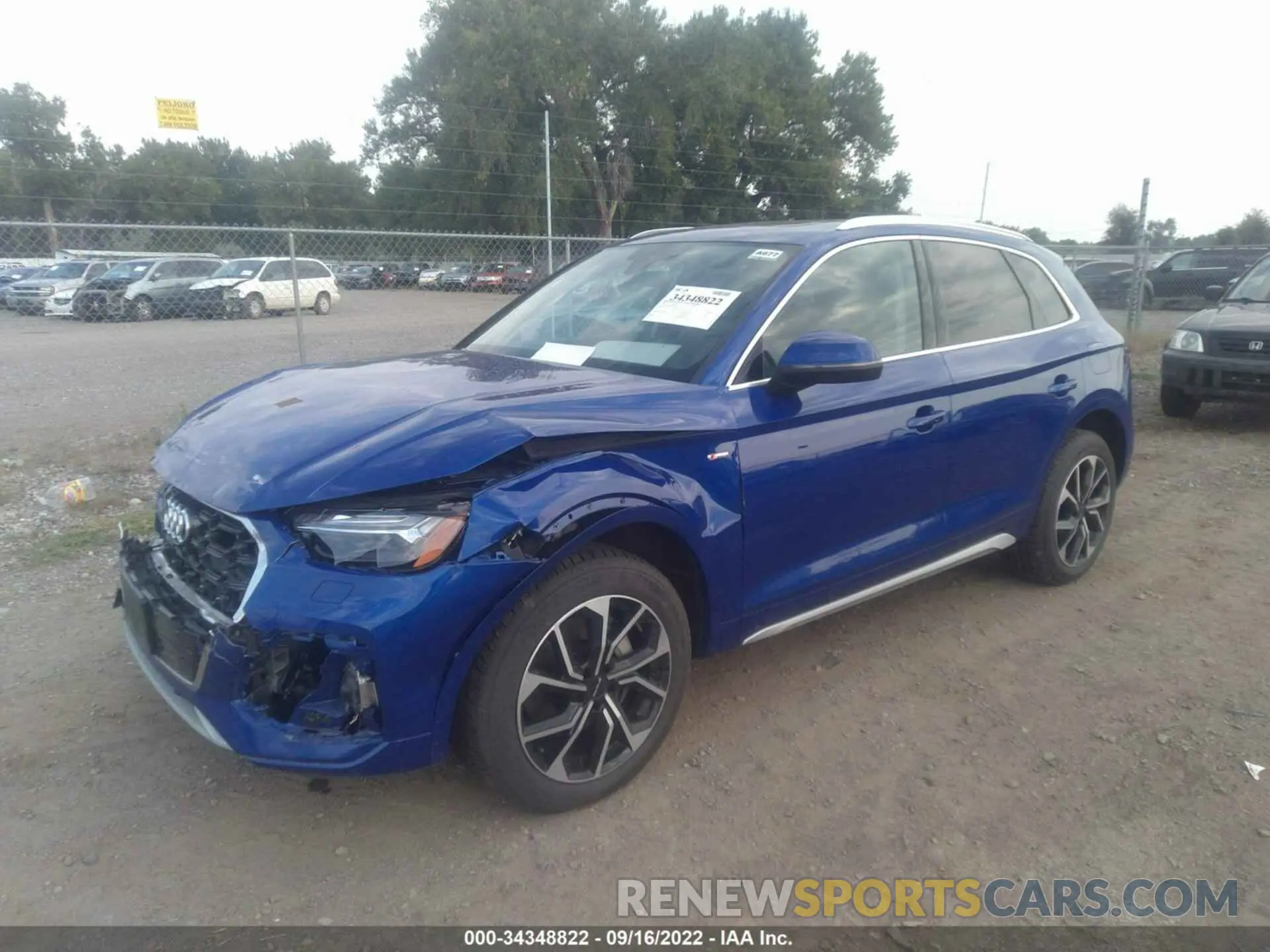 2 Photograph of a damaged car WA1F2AFY6M2008082 AUDI Q5 2021