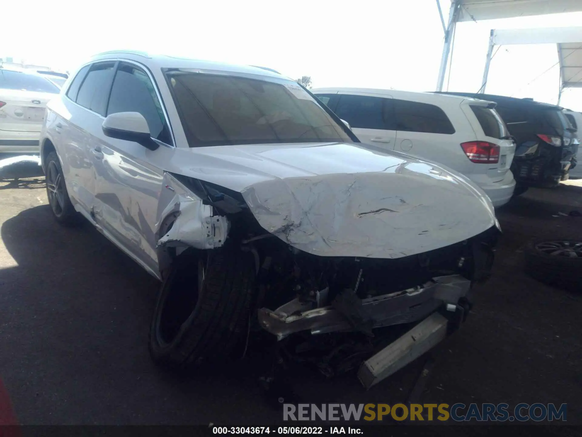 1 Фотография поврежденного автомобиля WA1G2AFY8M2048605 AUDI Q5 2021