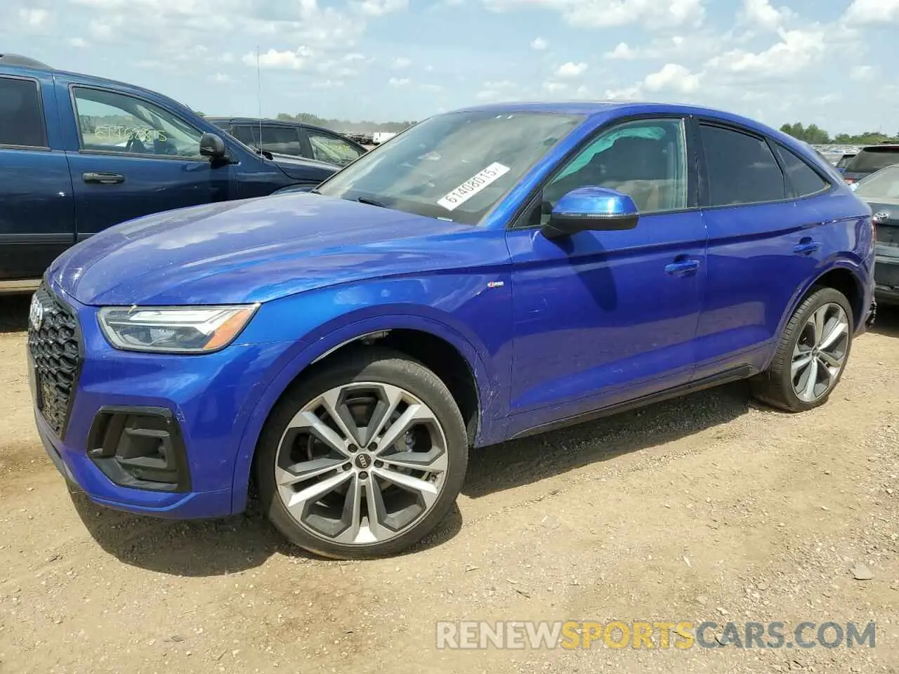 1 Фотография поврежденного автомобиля WA15AAFY2N2015563 AUDI Q5 2022