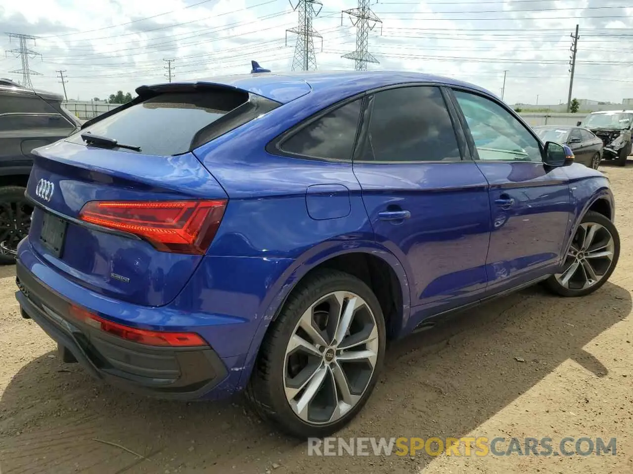 3 Фотография поврежденного автомобиля WA15AAFY2N2015563 AUDI Q5 2022