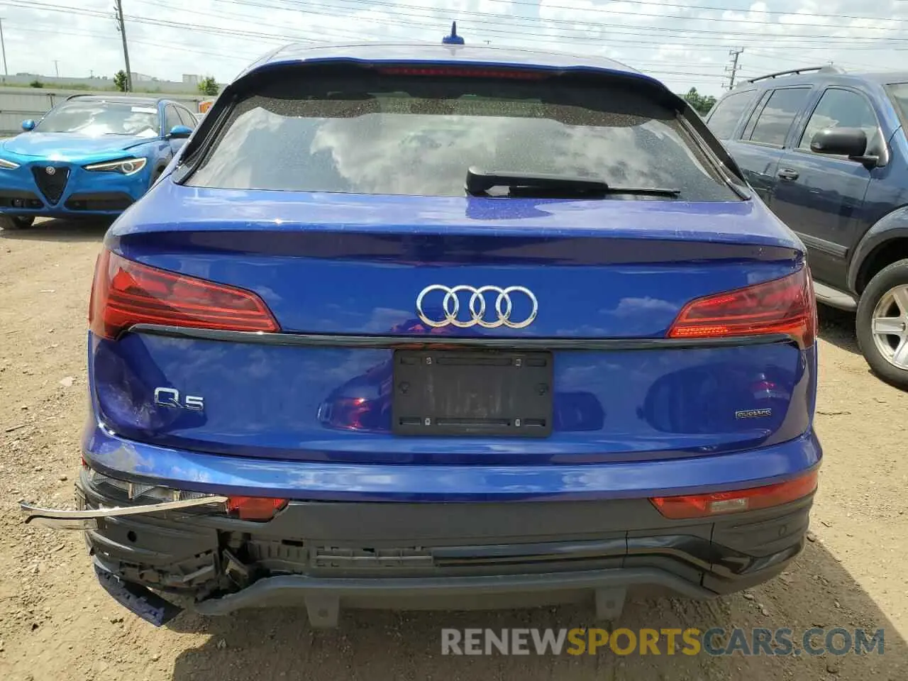 6 Фотография поврежденного автомобиля WA15AAFY2N2015563 AUDI Q5 2022