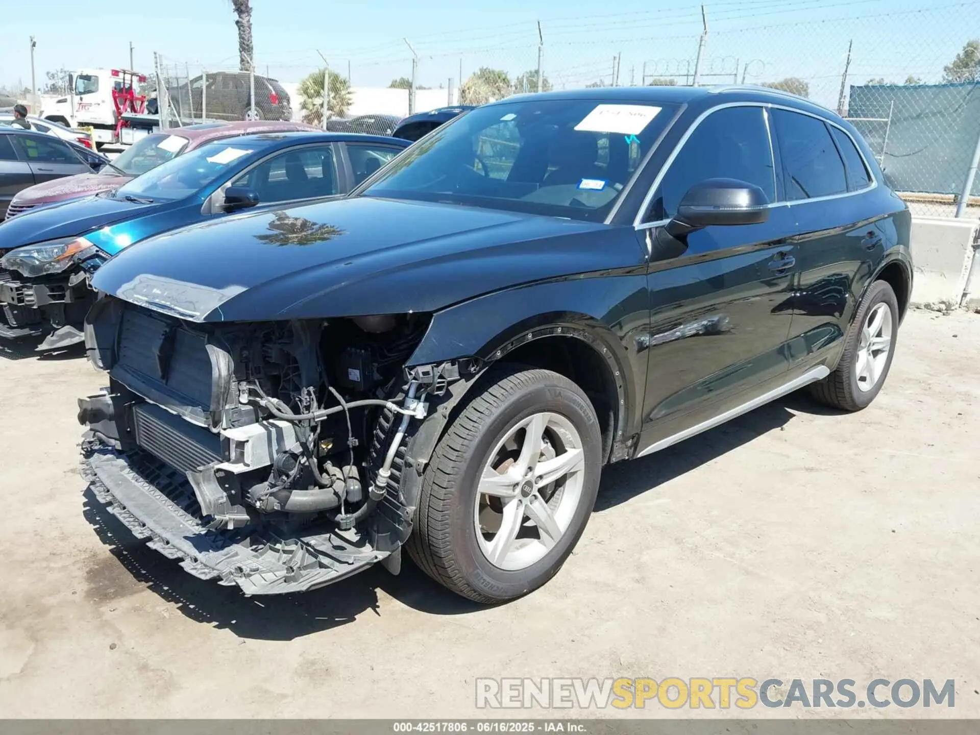 2 Photograph of a damaged car WA1ABAFY7N2112849 AUDI Q5 2022
