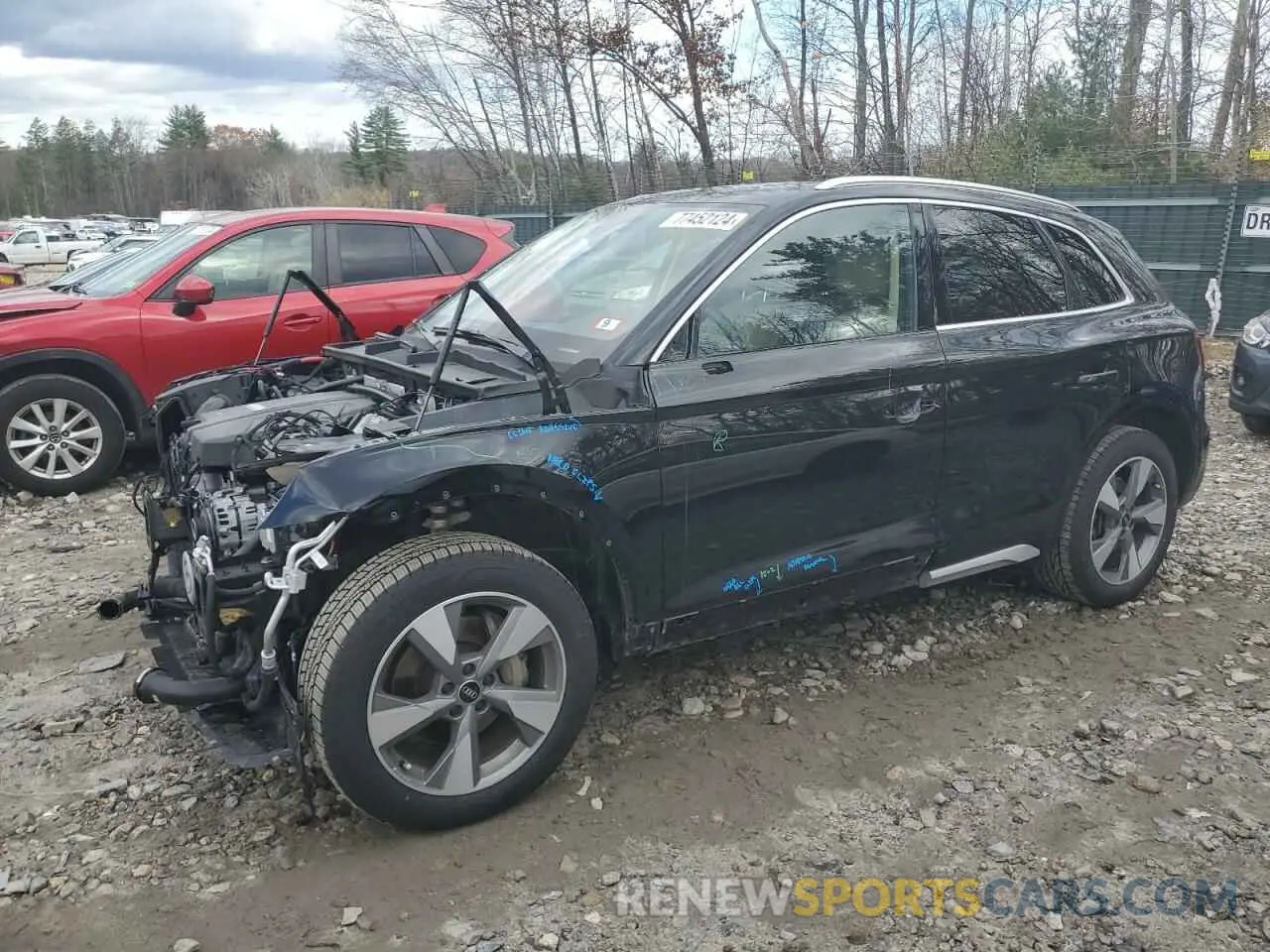 1 Photograph of a damaged car WA1BBAFY2N2126324 AUDI Q5 2022