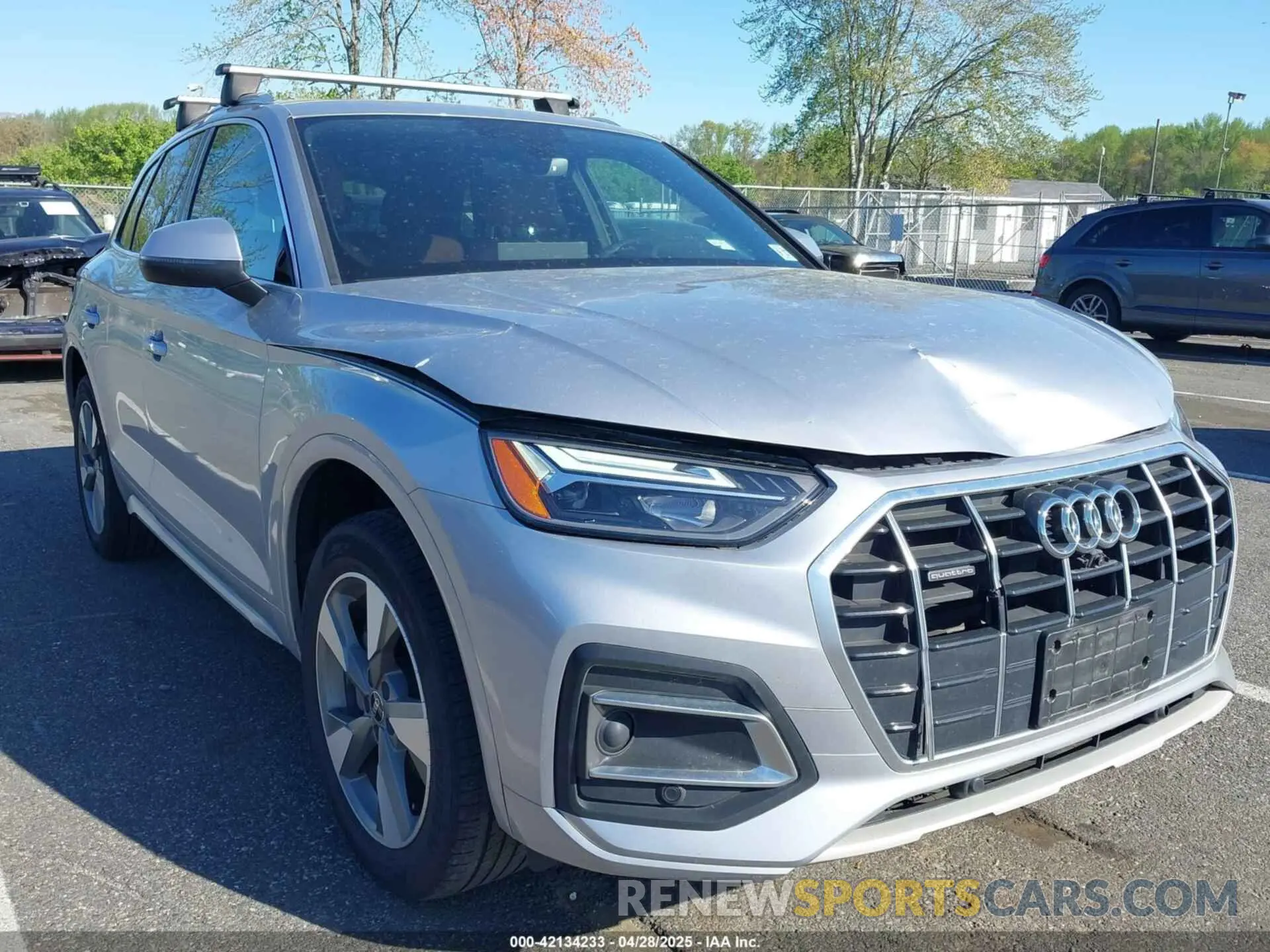 1 Фотография поврежденного автомобиля WA1BBAFY4N2133064 AUDI Q5 2022