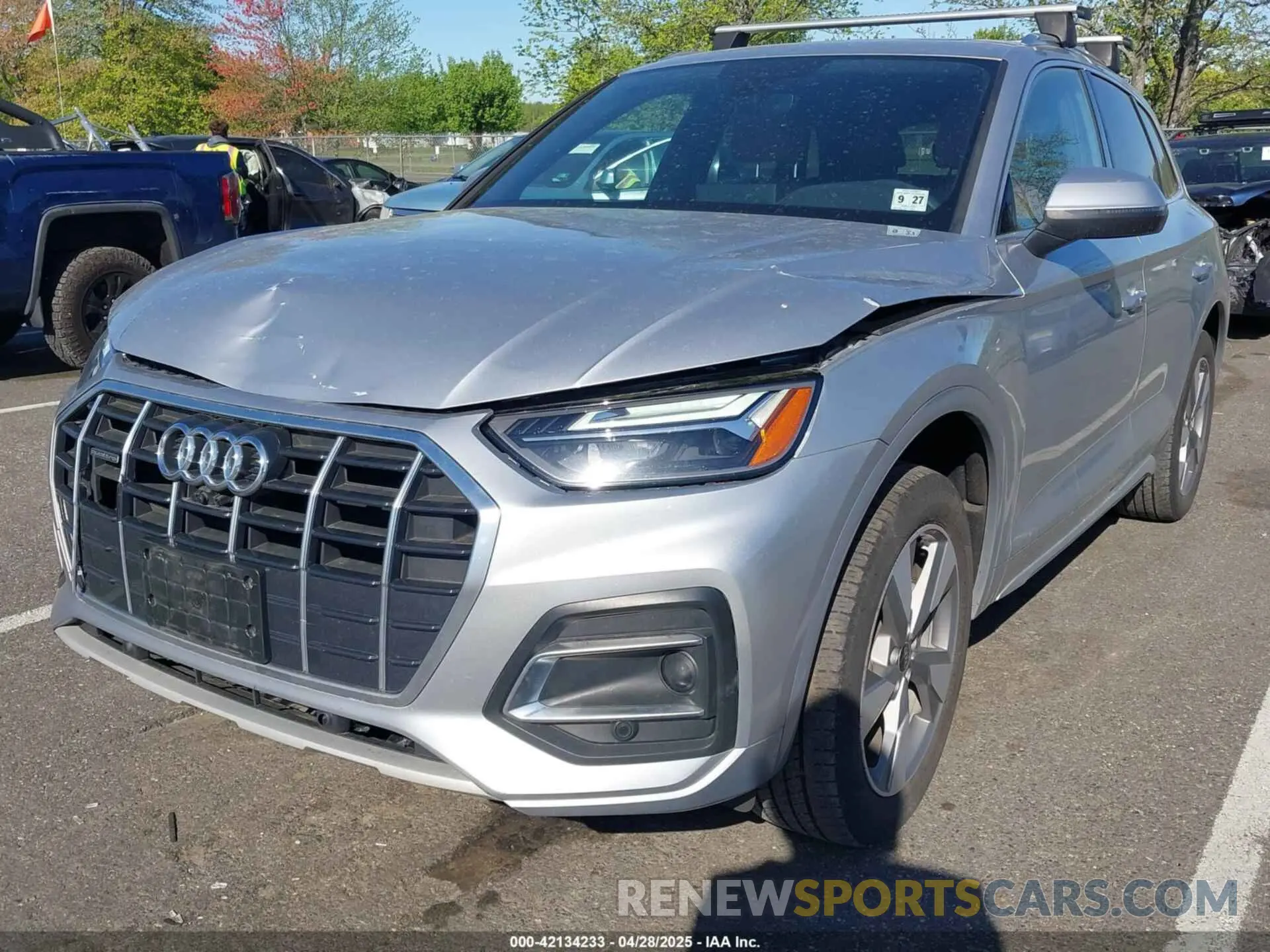 2 Фотография поврежденного автомобиля WA1BBAFY4N2133064 AUDI Q5 2022