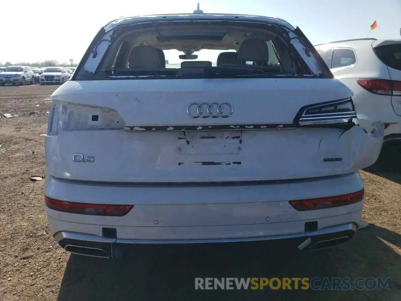 6 Photograph of a damaged car WA1E2AFY7N2080731 AUDI Q5 2022
