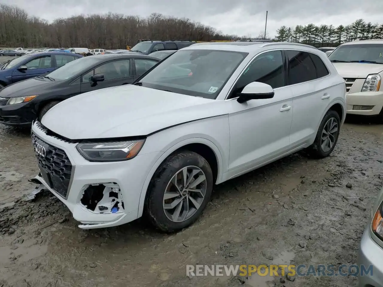 1 Фотография поврежденного автомобиля WA1EAAFY3N2021677 AUDI Q5 2022