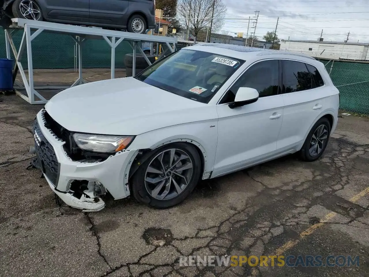 1 Фотография поврежденного автомобиля WA1EAAFY7N2009449 AUDI Q5 2022